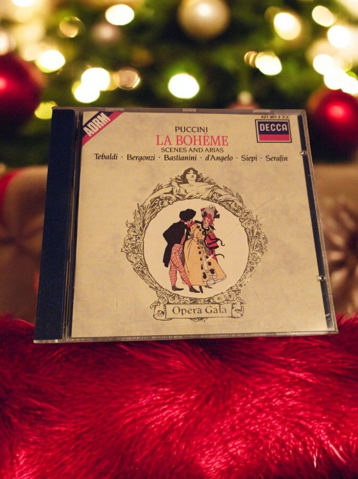 CD DECCA Puccini La Bohème ADRM Opera Gala vintage classique
