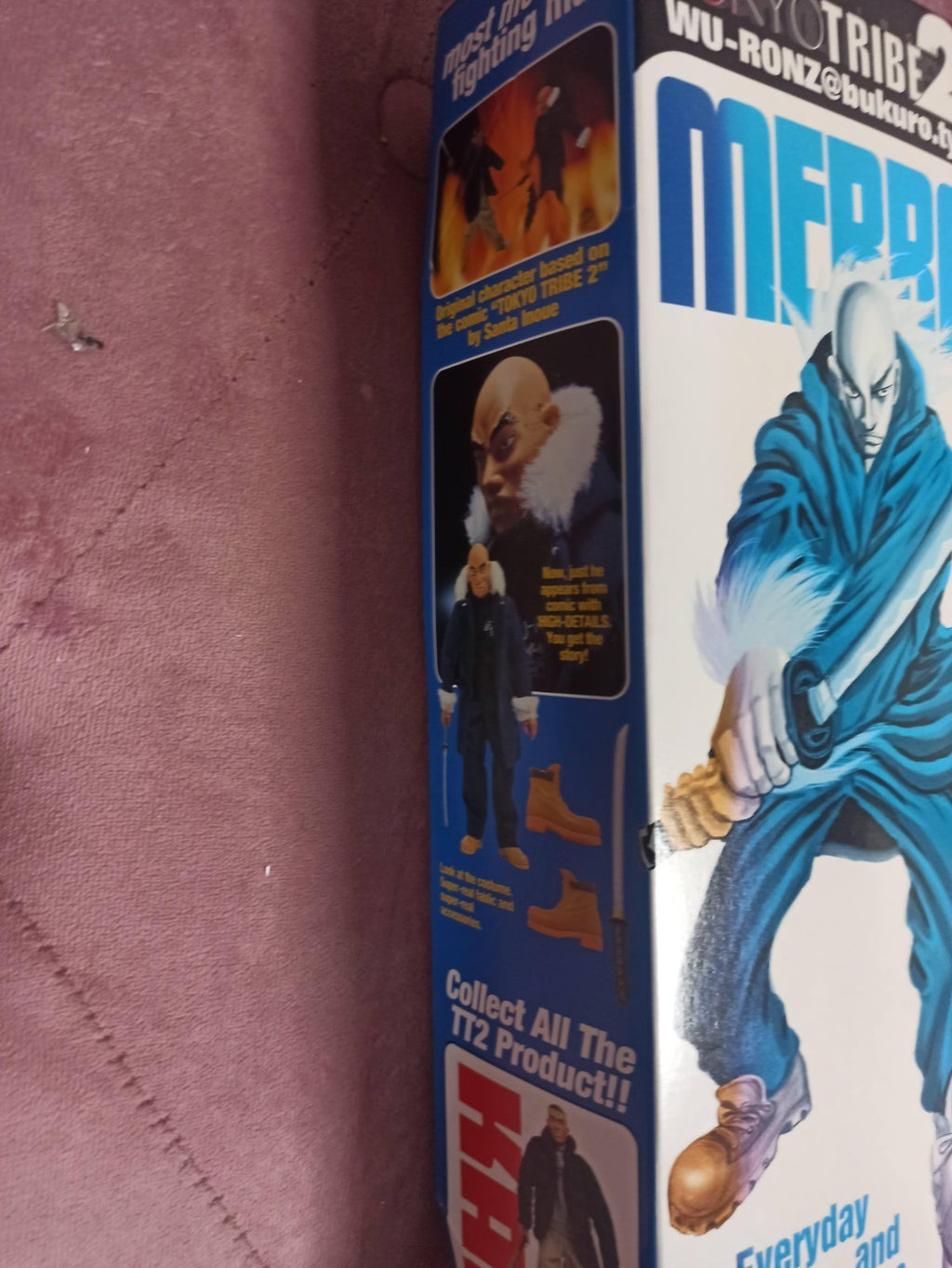 Figurine Merra Tokyo Tribe 2 ? Wu-Ronz Bukuro ? manga japonais boîte