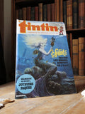 Magazine Tintin vintage ancien – Splash sirènes, couverture Belmondo, collector
