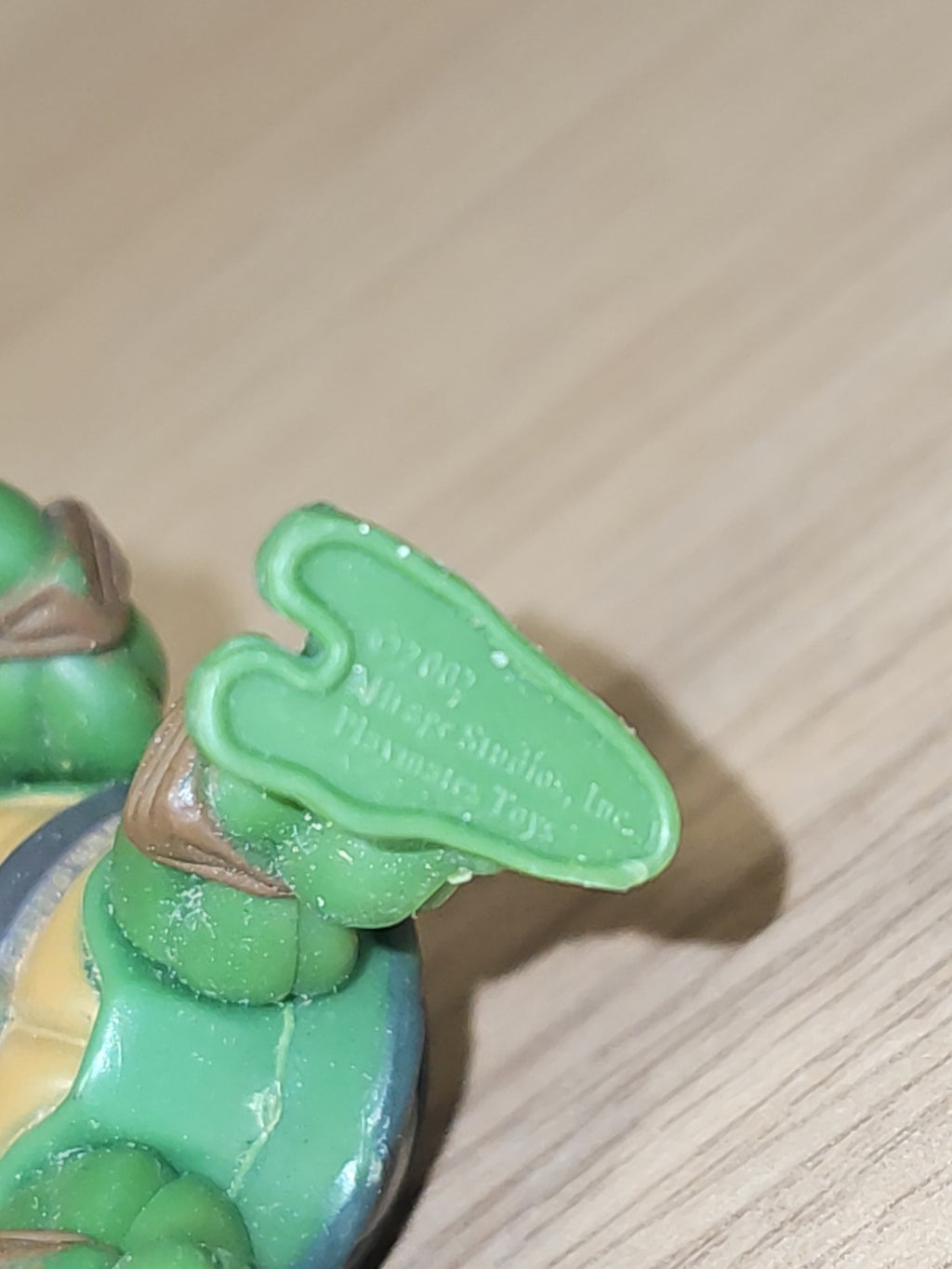 Figurine rétro Tortues Ninja TMNT ancienne, jouet vintage pour collectionneur