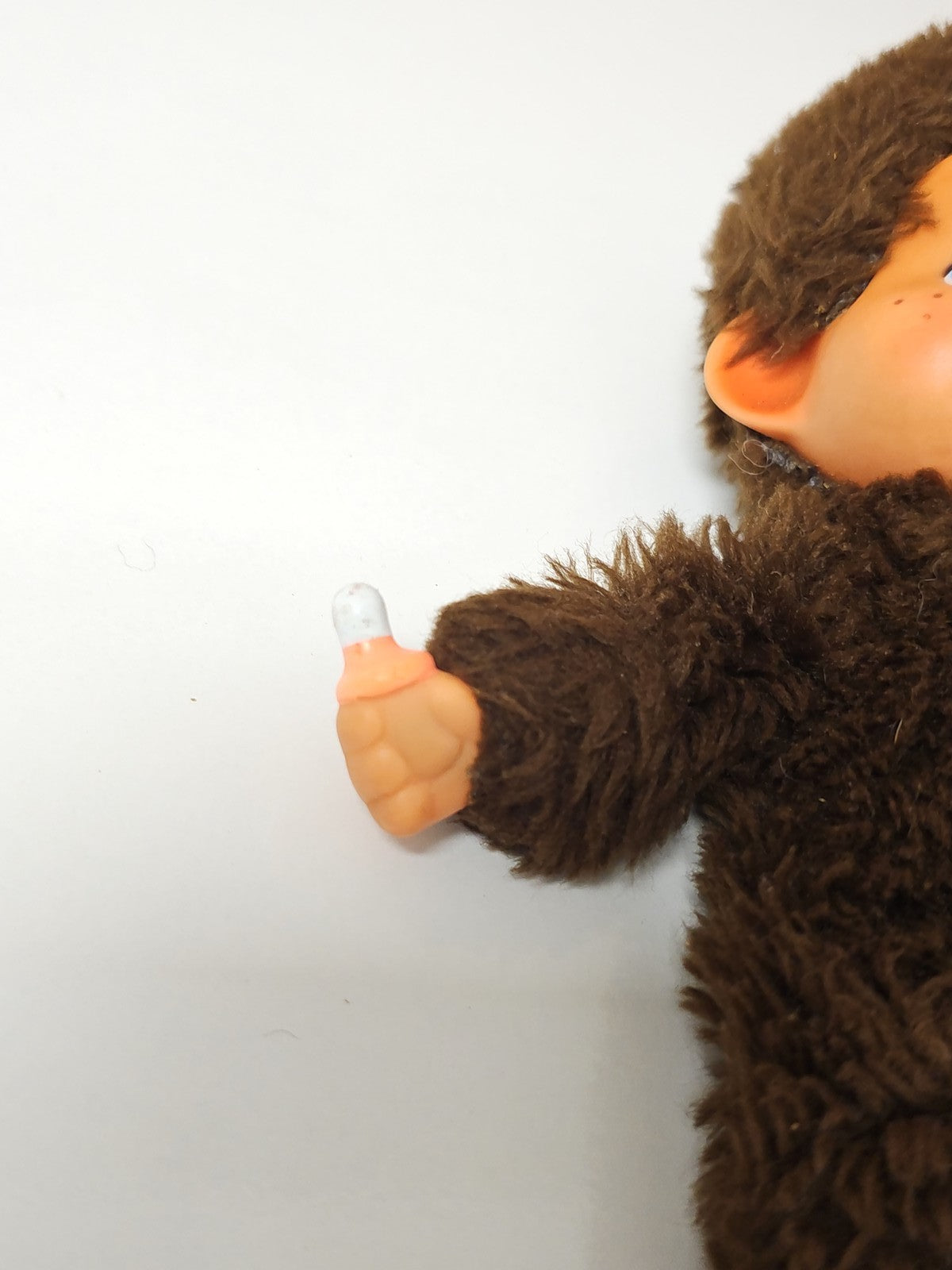 Vintage poupée Kiki Monchhichi Ajena Sekiguchi ancien années 70 collection rétro