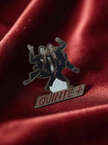 Pin's rétro Quinte + badge publicitaire ancien hippisme turf PMU