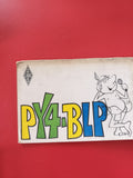 Carte radio PY4-BLP LABRE dessin humoristique fond blanc