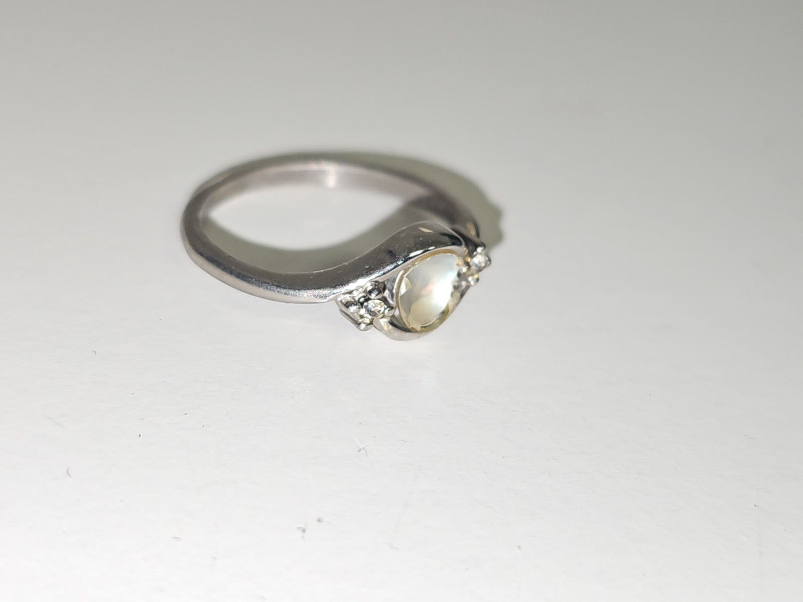 Bague rétro fantaisie ancienne taille 56, bijou vintage original, collection