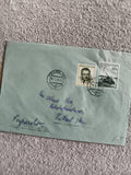 Lettre affranchie Tchécoslovaquie 1978 timbres ČESKOSLOVENSKO oblitérés Prague