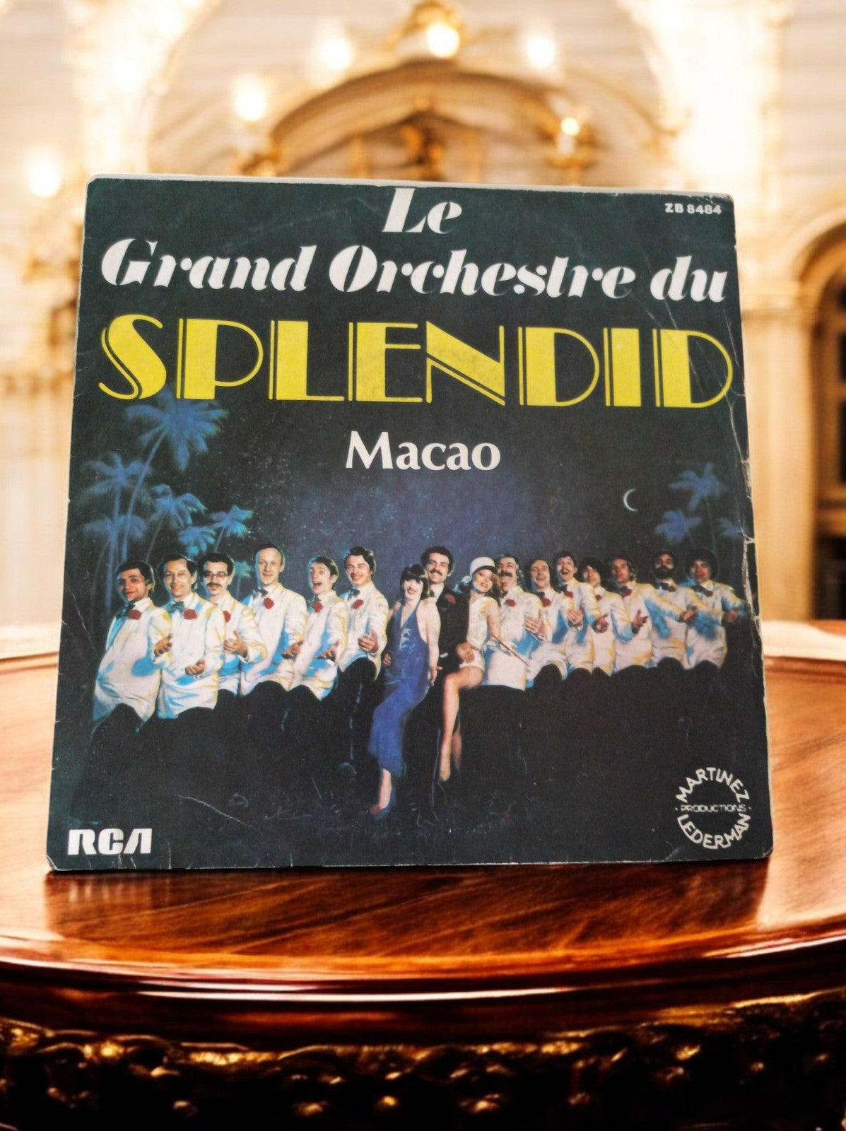 Vinyle 45T Le Grand Orchestre du Splendid Macao RCA vintage pochette FR