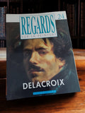 Livre art Regards sur la Peinture Delacroix vintage ancien Fabbri n°24 beaux liv