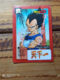 Carte Dragon Ball Z vintage Héros 6 Végéta rare édition japonaise