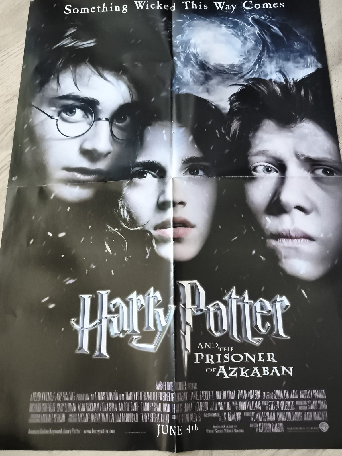 Poster Harry Potter Prisoner of Azkaban film cinéma Warner Bros