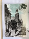 Carte postale CPA Paris La Conciergerie noir et blanc timbre oblitéré