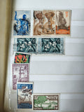 Lot anciens timbres vintage colonies françaises à trier ? Afrique, Calédonie, Ga