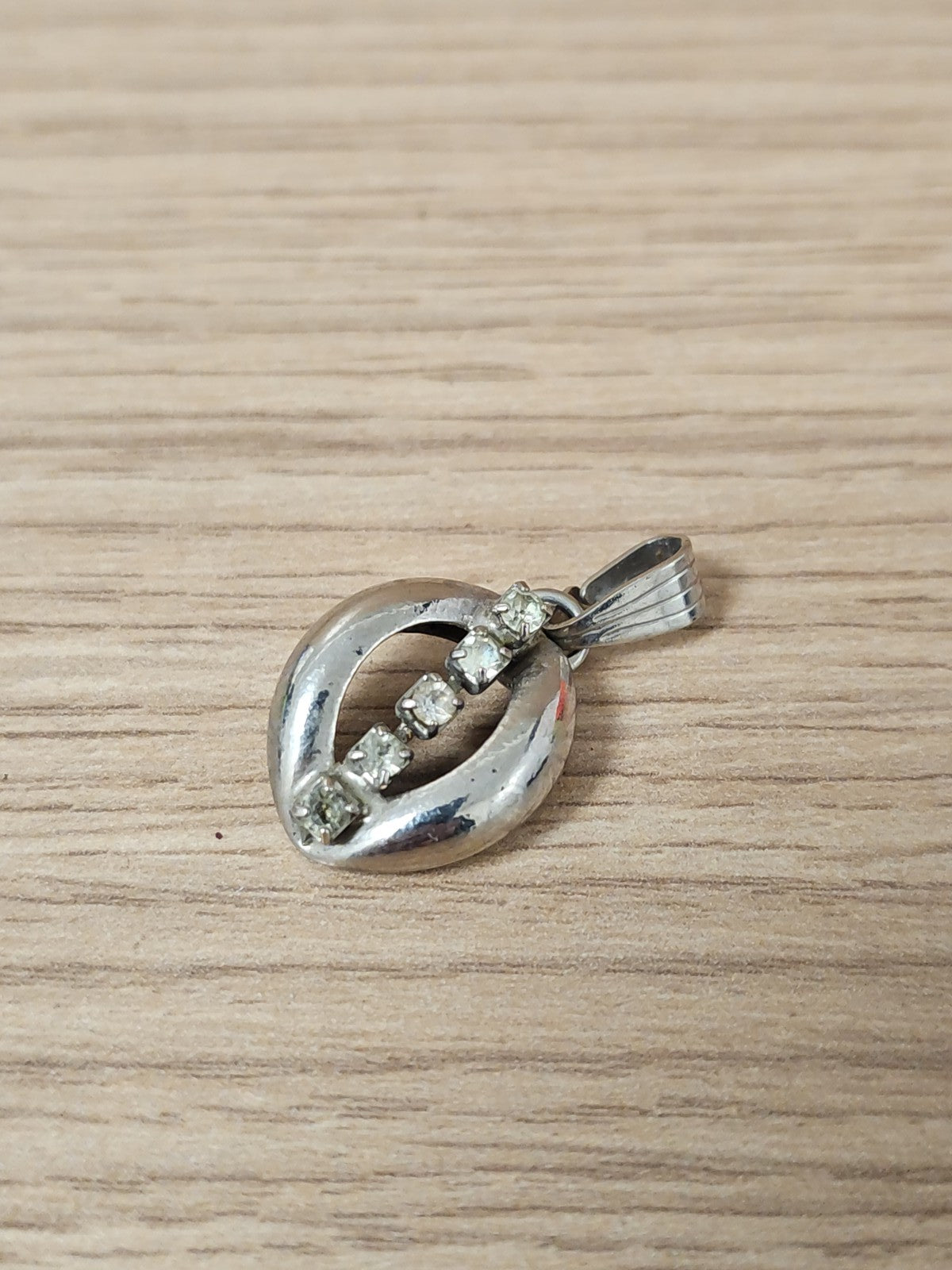 Pendentif rétro ancien fantaisie, bijou vintage collection, accessoire original