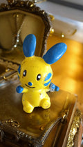 Figurine Pokémon Negapi PVC jaune bleu 2005-2006 vintage rare occasion