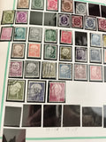 Timbres Allemagne Deutsche Bundespost oblitérés portrait, philatélie lot couleur