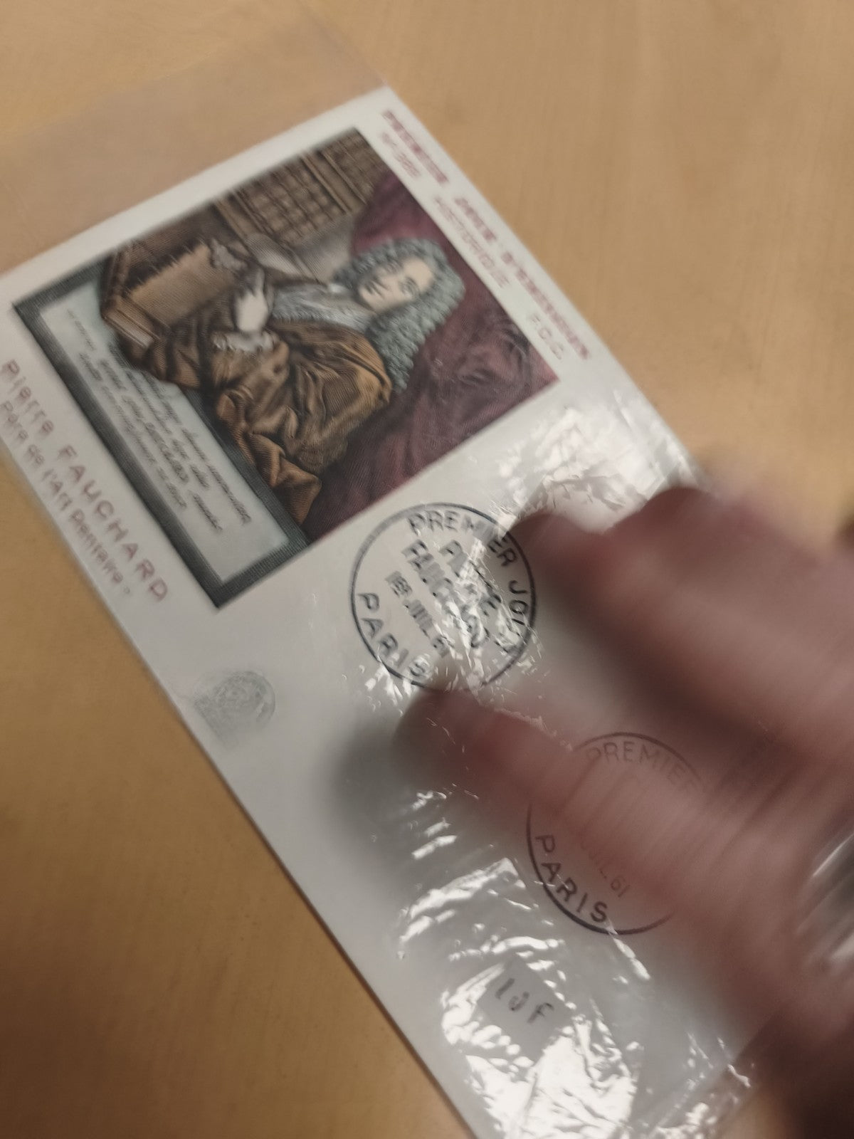 Enveloppe Premier Jour Pierre Fauchard Paris philatélie illustration couleur
