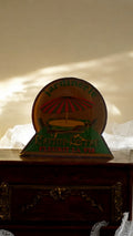 Plaque publicitaire ancienne Marius Ferrat jardinerie déco vintage bistrot