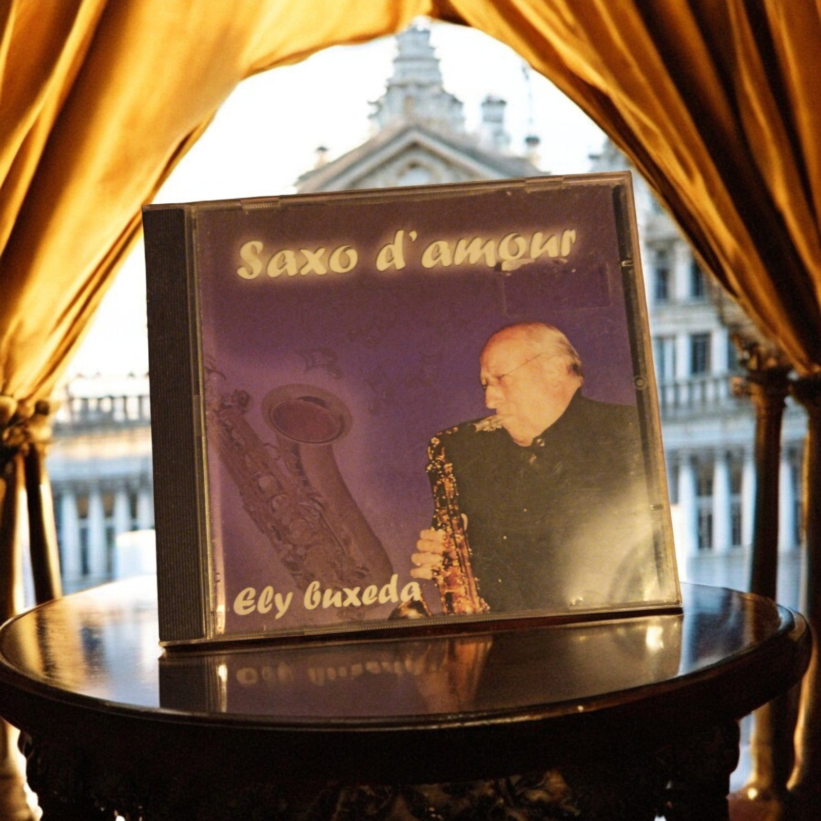 CD Saxo d'amour Ely Buxeda musique sensuelle instrumentale jazz relax