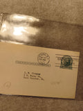 Carte postale USA 1941 oblitérée New York Bronx Central philatélie Ref 10