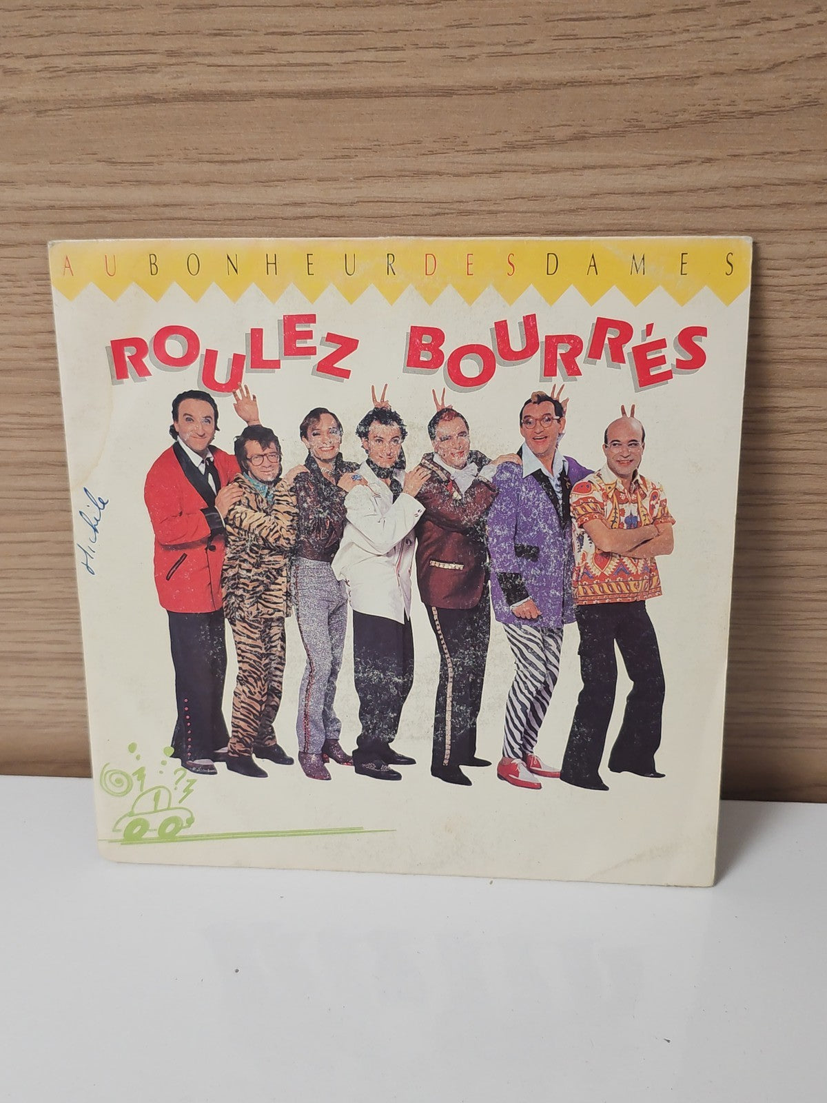 Vintage 45 tours ancien vinyle "Roulez Bourrés" disque rétro collection musique