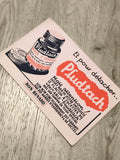 Ancien buvard publicitaire Pludtach détachant encres taches vintage déco