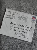 Lettre oblitérée 1966 Société Salinière de l'Est Varangéville Paris philatélie