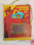 Magazine Pif Almanach de poche 1984 vintage rétro presse jeunesse ancien