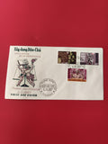 Enveloppe FDC Vietnam 1967 Xây dựng Dân-Chủ timbres Saigon philatélie