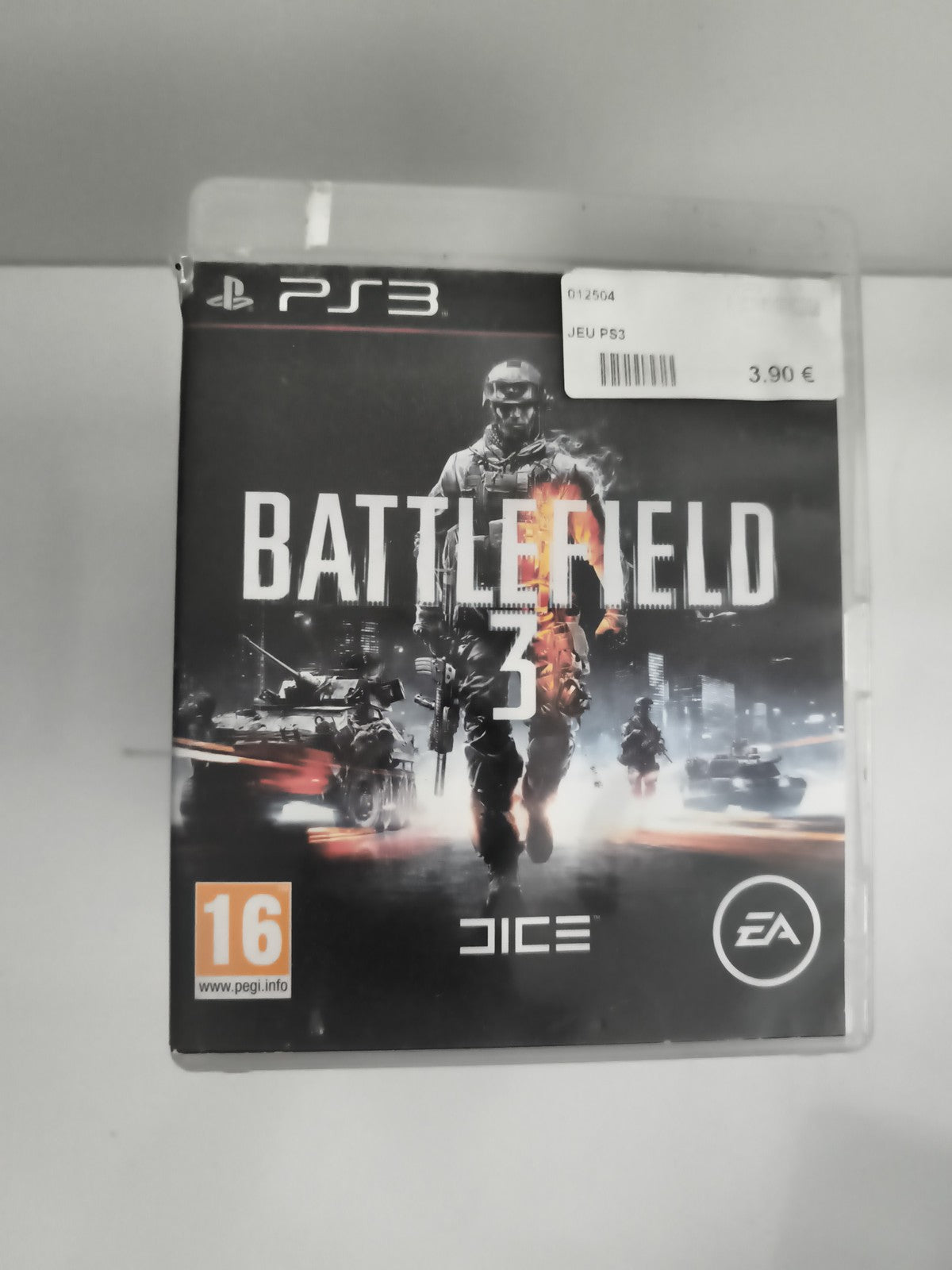 Jeu PS3 Battlefield 3 PlayStation complet DICE EA FPS PEGI 16