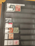 Timbres Belgique Express & Service, oblitérés, motifs architecture, roi