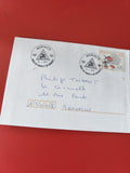 Enveloppe philatélie Monaco timbre 5,00F 2001 cachet Musée Timbres