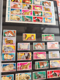 Timbres anciens chats Guinée Équatoriale série complète philatélie vintage
