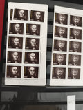 Timbres LITUVA 1000 2000 portraits lot, philatélie Lituanie faciale