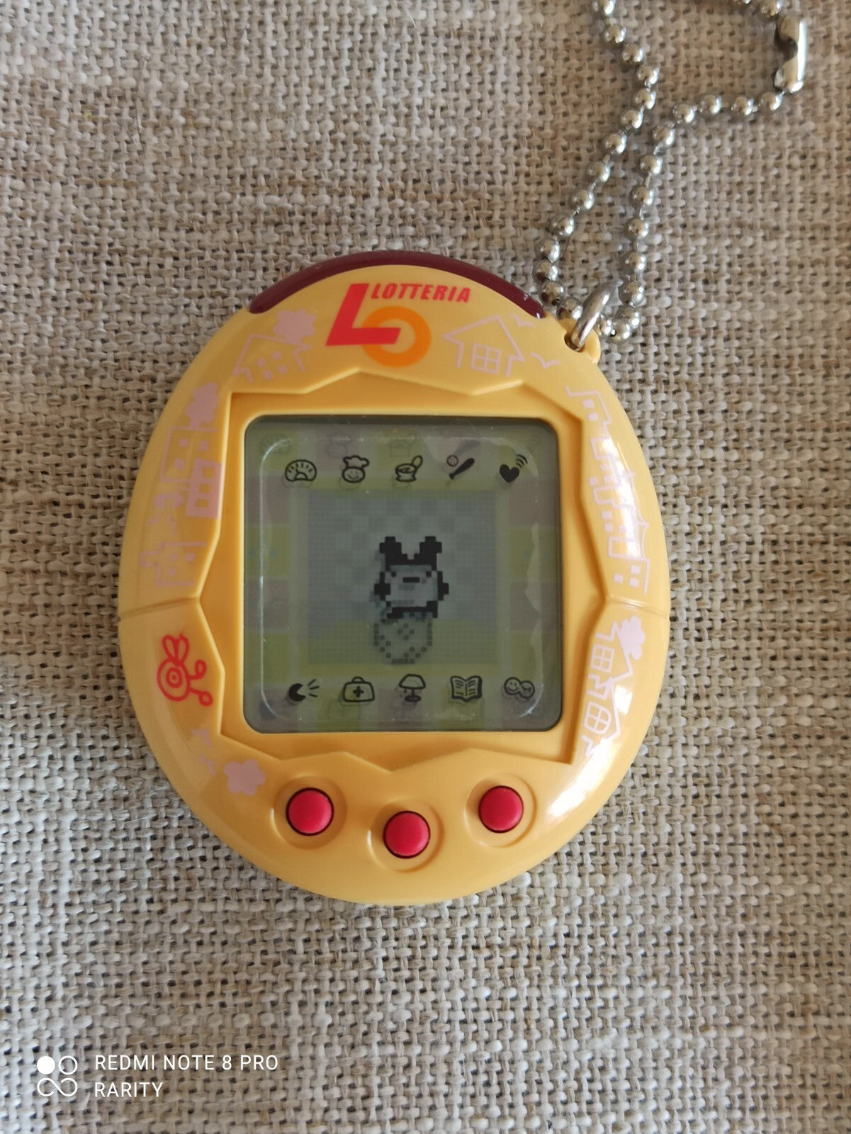 Tamagotchi Bandai Lotteria 2004 édition limitée jaune rare collection