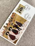 Carte Premier Jour Hansi 1873-1951 Alsace Timbre La Promenade FDC