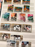 Timbres anciens République de Guinée thématiques art santé années 70 philatélie