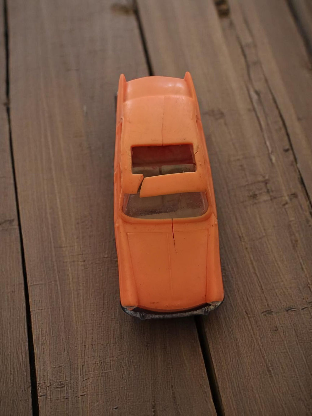 Voiture miniature Norev Peugeot orange vintage ancien jouet France