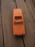 Voiture miniature Norev Peugeot orange vintage ancien jouet France