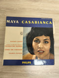Vinyle 45T Maya Casabianca Philips ? Guitare-Tango, Champs-Élysées, pochette pho