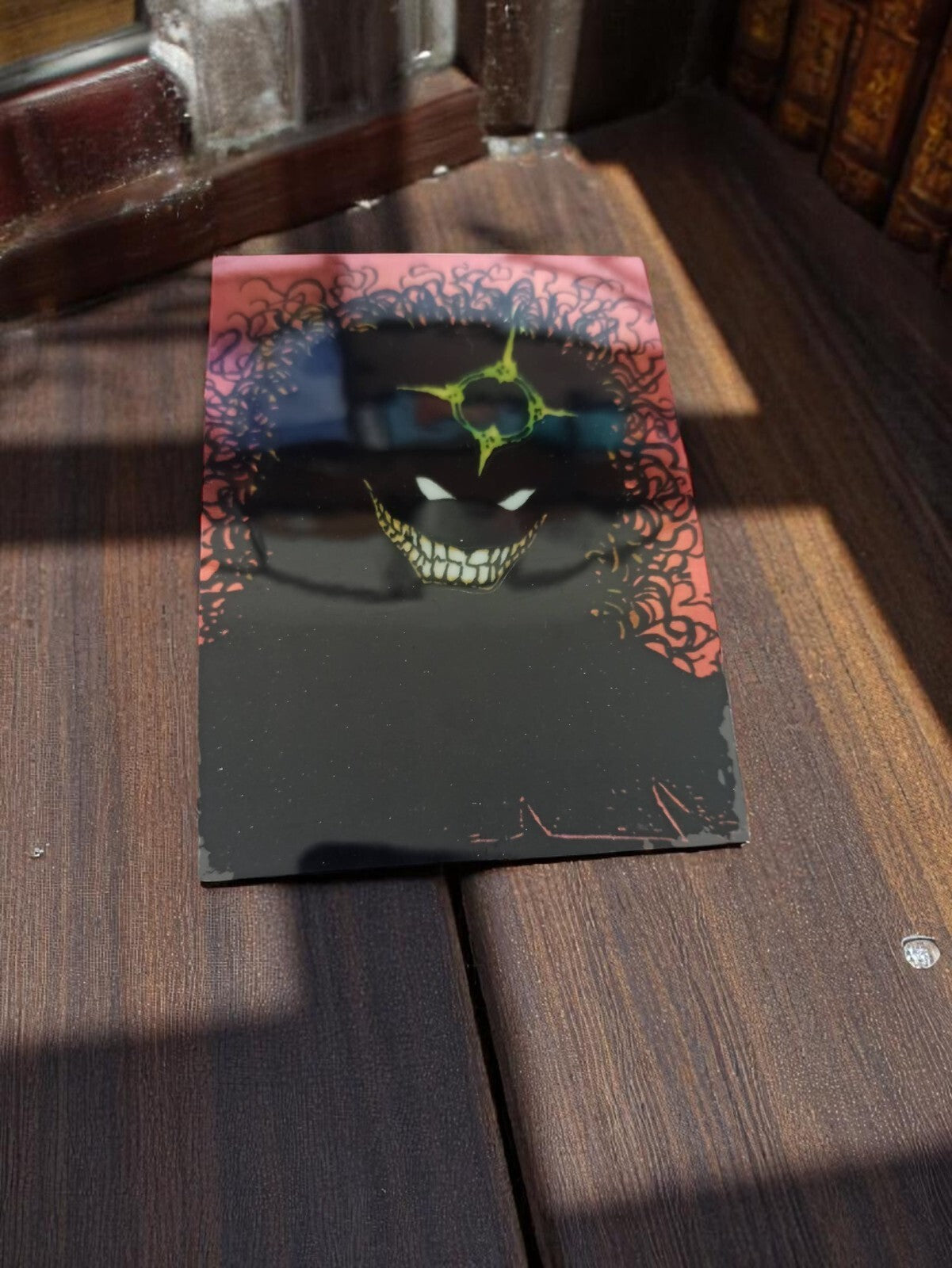 Carte holographique Evil Ernie 1995 phosphorescente comics