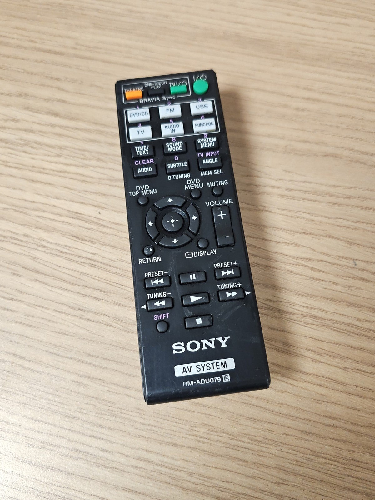 Télécommande Sony RM-ADU079 d?origine pour AV System HBD-T79 E280 E580