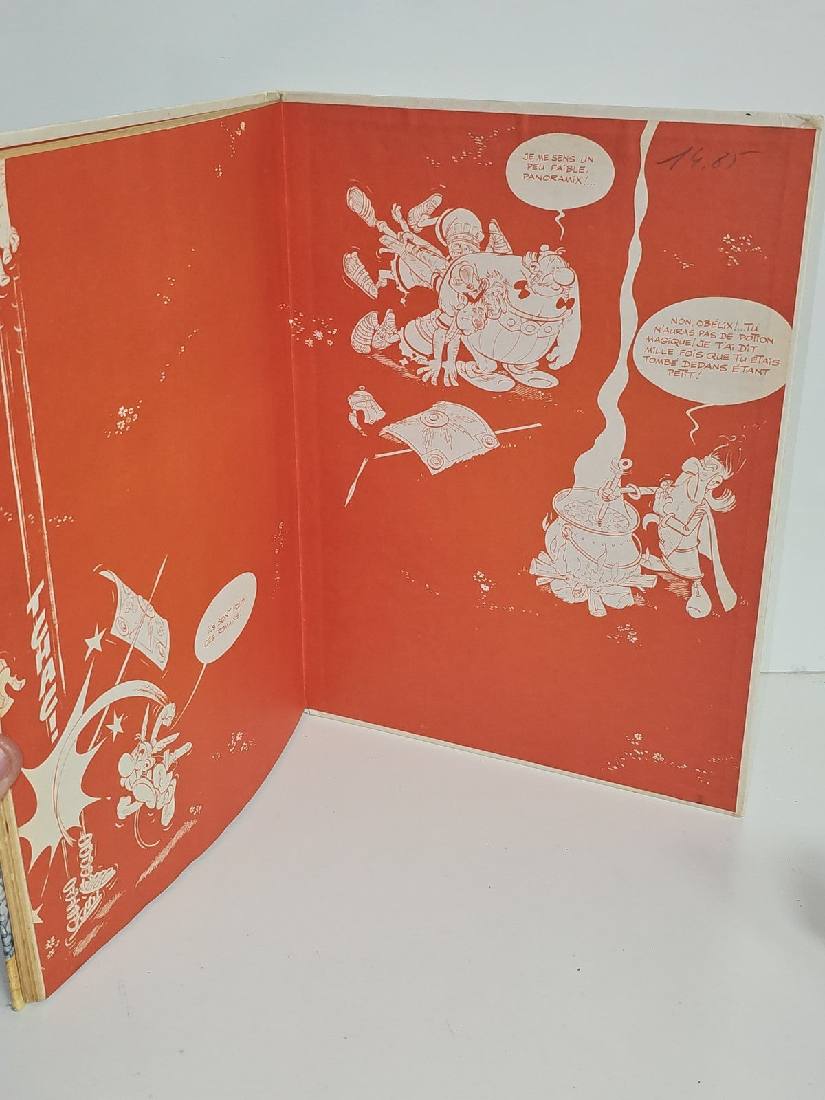 Album BD Astérix Obélix et la Compagnie édition originale 1976 Dargaud EO