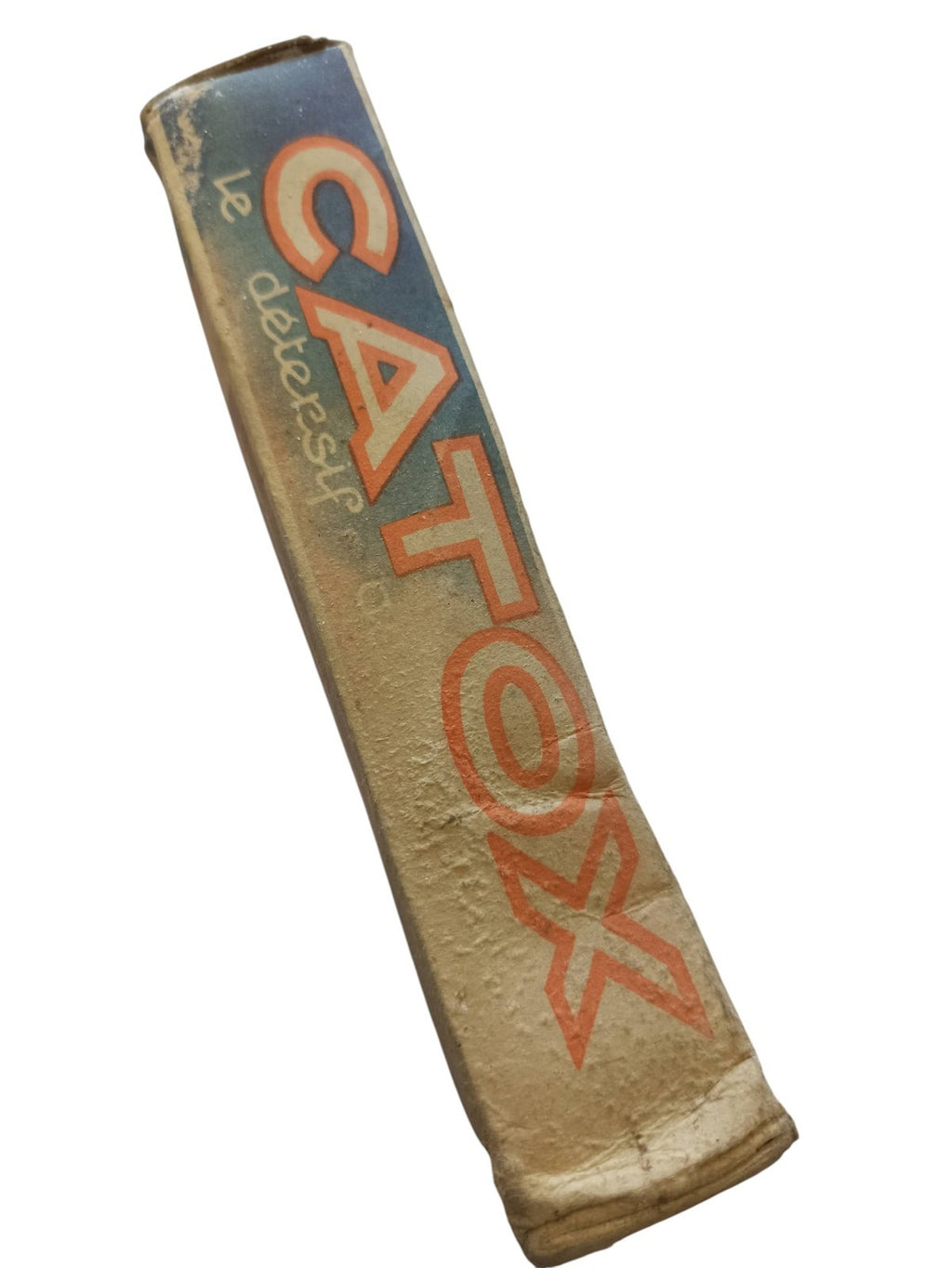 Paquet lessive Catox ancien années 50 vintage rétro déco pub France