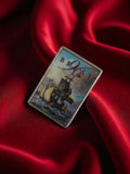 Pin's ancien Brest 96 rectangulaire, badge publicitaire rétro événement