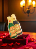 Pin's Beck's Beer vintage édition limitée, deux bouteilles, publicitaire rétro