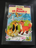 Livre Walt Disney Rox et Rouky Collection Vermeille couverture rigide illustrée