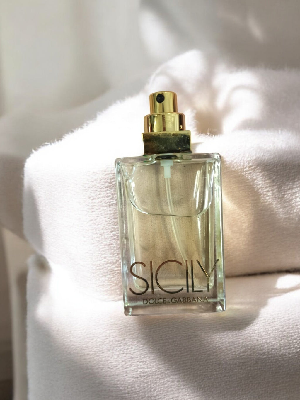 Flacon factice parfum SICILY Dolce & Gabbana ancien, déco vintage rare