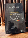 Dictionnaire Larousse difficultés français France Loisirs ancien vintage