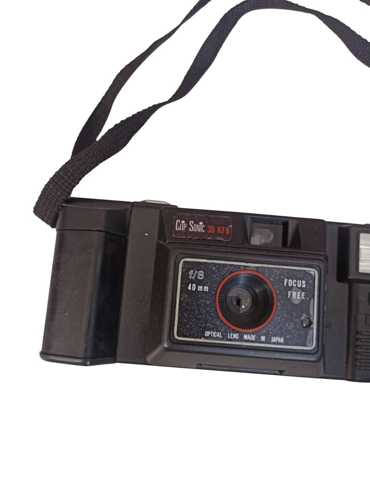 Appareil photo vintage Clip Sonic 35 KF8 noir Japon rétro focus free