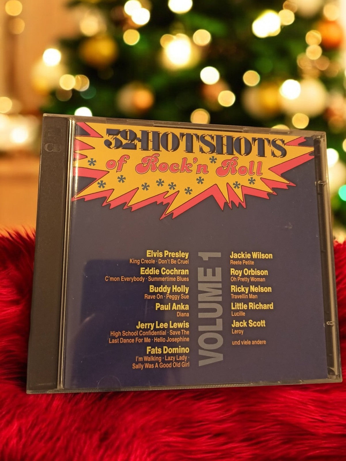 CD compilation 32 Hotshots Rock'n Roll vintage ? Elvis Presley, Buddy Holly, Vol