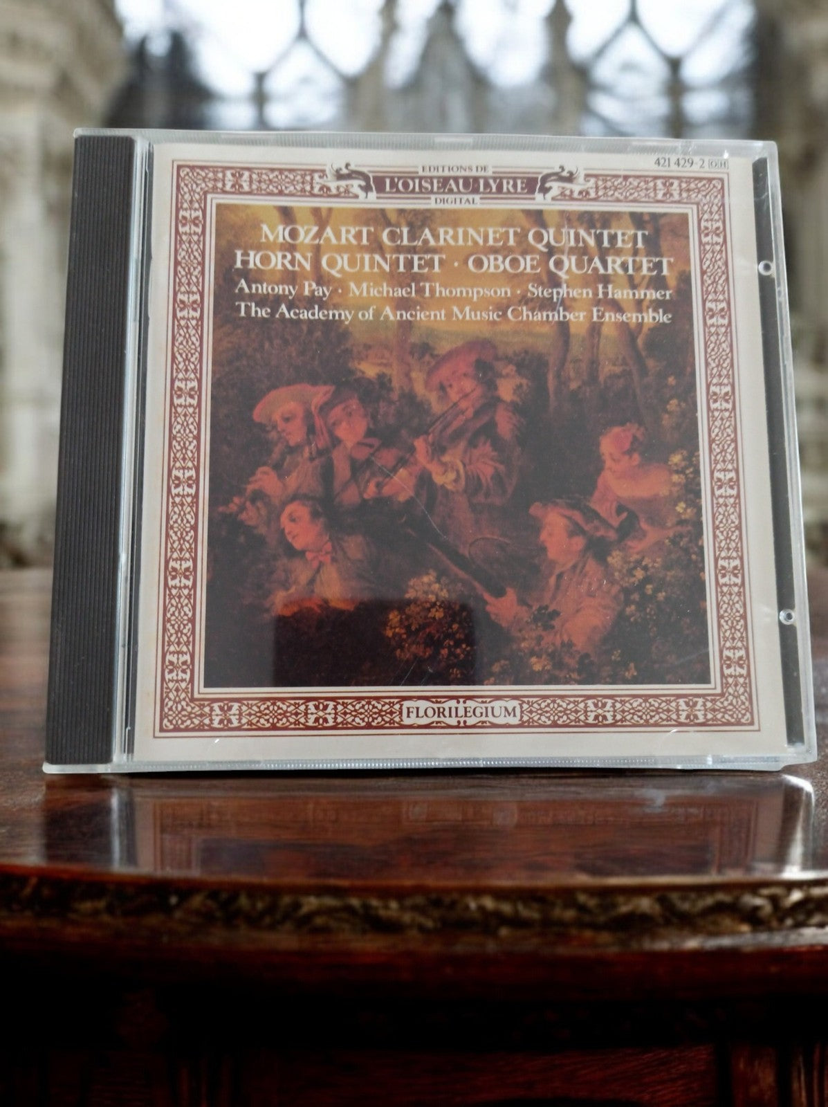 CD Mozart Quintet Clarinet Horn Oboe L'Oiseau Lyre Florilegium